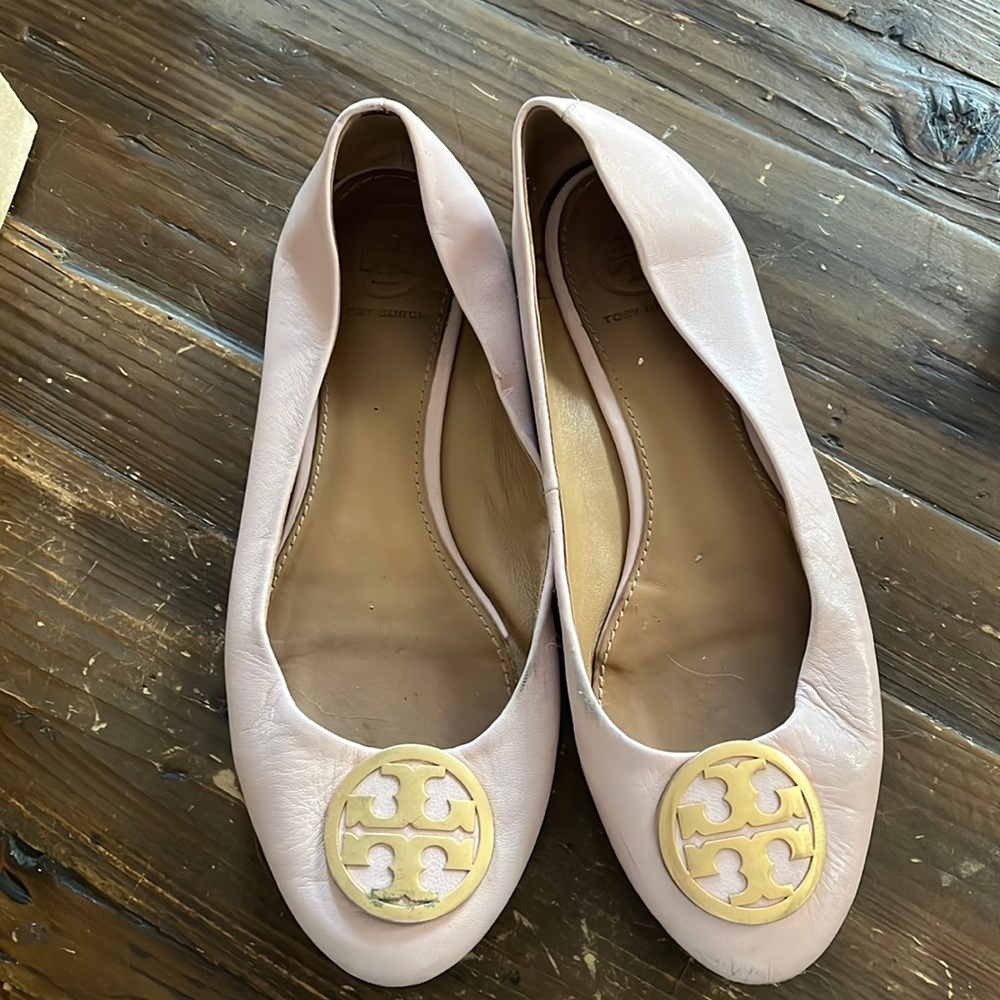 PInk Tory Burch flats